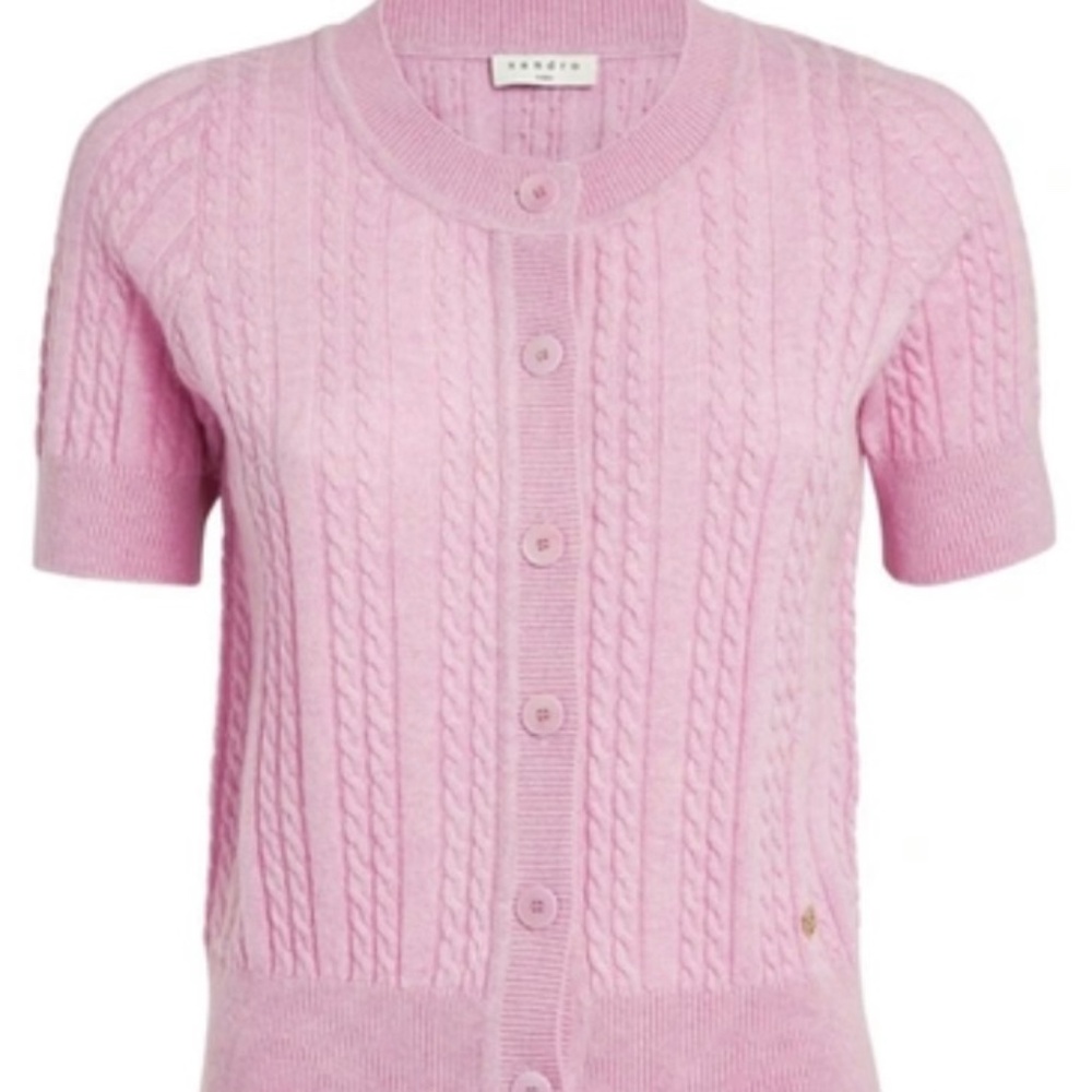 Sandro Cable knit cardigan